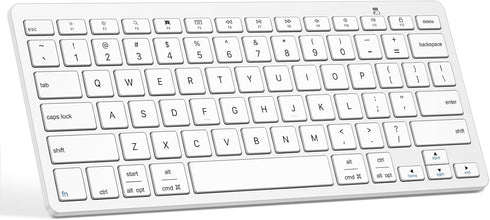 Emetok Universal Bluetooth Keyboard for iPad, Upgraded BLE Technology Keyboard with Unwavering Connection, 18-Month Battery Life, Automatic Identi...