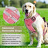 FEimaX Dog Harness No Pull Soft Padded Dog Vest with 3 Leash Clips and Easy Control Handle Reflective Adjustable No Choke Pet Harnesses for Medium...