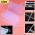 IOOLEEM 28 Grids Plastic Bead Organizer Box, Organizer Container Storage Box, Dividers for bead arts and crafts....