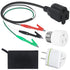 Circuit Breaker Finder Accessory Kit, Circuit Tracer Leads Tester with Clips Circuit Breaker Adapters HVAC Adaptor Cord Hand Tools Kit Compatible ...