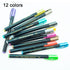 Wax Seal Pen, Tomgenrine 12PCS Color Pen for All Wax Sealing Beads or Wax Sealing Sticks,for Letter Greeting Cards Making Wedding and Party Invita...