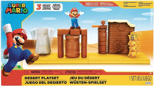 Super Mario 2.5-Inch Desert Playset...