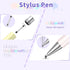 Stylus Pen for Touchscreen, High Accuracy Disk Stylus Pen for iPad with 3 Replaceable Tips Compatible with Tablet/iPad/Android/iPhone and All Touc...