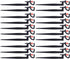 Jerliflyer 20pcs Micro Sprinkler Spray Nozzle, G?Type 360 Degree Rotation Sprinkler Watering Atomizing Spray Nozzle Garden Irrigation Sprinkler fo...