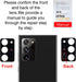 2PCS Galaxy Note 20 Ultra Back Rear Camera Lens Glass Replacement Back Lens Glass for Samsung Galaxy Note 20 Ultra 6.9 inches All Carriers with Fr...