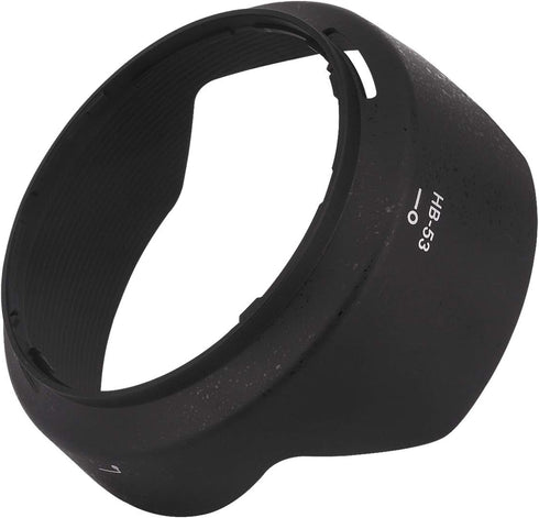 Haoge Bayonet Lens Hood for Nikon Nikkor AF-S 24-120mm f4G ED VR Lens replaces Nikon HB-53...