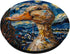 Cute Van Gogh Style Duck Starry Night Portrait PopSockets Standard PopGrip...