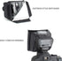 ENHANCE Camera Light Diffuser Softbox for Pop Up and External Speedlites with Foldable, Universal Design, Compatible with Neewer, Altura, Youngnuo...