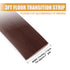Floor Transition Strip, 3.3 Ft Self Adhesive Vinyl Flooring Transition Strips Wood to Tile Floor Divider Strip for Joining Floor Gaps Tiles Carpet...