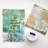 Faber-Castell Mixed Media Paper Stencils - 101 Collection - 10 Reusable Graphic Stencils...