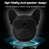 Bulldog Speaker Wireless Bluetooth Speaker, French Bulldog Speaker Portable Mini Speaker Bulldog Head Cool Artistic Stereo Decorative Speaker Supp...