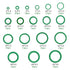 XINGYHENG 279Pcs 18 Sizes Rubber O-Ring Gasket Sealing Ring Repair Box Washer Seal Assortment Set for Plumbing Automotive General Repair...