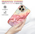 Btscase Compatible with iPhone 13 Pro Max Case 6.7 Inch 2021,Marble Pattern 3 in 1 Heavy Duty Shockproof Full Body Rugged Hard PC+Soft Silicone Dr...