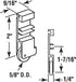 Prime-Line G 3124 International Series, Sliding Window Roller Assembly, Flat Steel Ball (2 Pack)...