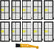 10 pack HEPA Filter filters For Roomba 800 900 series 860 870 871 880 960 980 Vacuum Cleaning Robots...