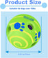 Large Giggle Ball for Dogs, Squeaky Dog Toys Ball, Durable Interactive Dog Toys Ball for Medium/Large Dogs, Fun Giggle Sounds When Rolled or Shake...