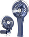 HandFan Upgraded Portable Handheld Misting Fan, Rechargeable Personal Mister Fan, Spray Water Mist Fans, Foldable Mini Cooling Hand Fans for Summe...
