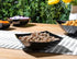Posh Setting Square Plastic Serving Bowls, Medium Black Plastic Bowls for Salad, Disposable Serving Bowls for Party, Snack, Buffet, Chips, or Sala...