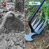 Weed Puller Tool, 2024 New Weeding Artifact Uprooting Weeding Tool, Multifunctional Hand Weeder Garden Tools, 4 Teeth Weed Puller for Vegetable Ga...