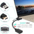 Hd to dp Cable Converter Adapter HDMI to DisplayPort Adapter with USB Power 4k for PC Laptop HDMI Male to DP Female Adapter Compliant with Xbox On...