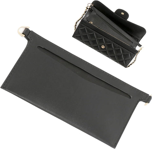 Purse kit Sarah bag, detachable bag inserted into organizer Emily wallet diagonal shoulder bag...