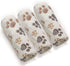1 Pack 3 Puppy Dog Blankets Super Soft Warm Sleep Mat Fluffy Premium Fleece Pet Blanket Flannel Throw for Dog Puppy Cat - White Paw Print Medium(2...