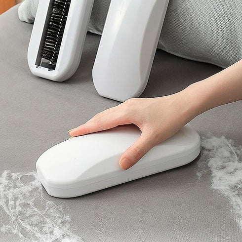 HURRISE Handheld Crumb Sweeper, Handy Rolling Bed Sweeping Brush, Crumb Brush, Reusable Home Soft Hair Debris Collector for Table Bed Sheet Clothe...