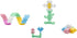 PLUS PLUS - Open Play Tube - 240 Piece Springtime - Construction Building Stem/Steam Toy, Interlocking Mini Puzzle Blocks for Kids...