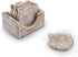 NIRMAN Wooden Crafted Unique Adorable Cat Shaped Coasters Set of 6 with Holder, Bar Dining Table Home Décor...
