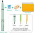 Infinity Pencil,6PCS Inkless Pencil Inkless Magic Pencil with Extra 2 Eraser Reusable Everlasting Pencil with 8 Replaceable Nibs for Writing Drawi...