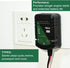 12 Volt Battery Charger 750mA Automatic Battery maintainer trickle Battery Charger Smart Float Charger for Automotive car Motorcycle Lawn Mower Bo...