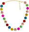 JNF Colorful Crystal Rhinestone Choker Collar Necklace For Women Twisted 3 Strand Statement Necklace Trendy Sparkly Gold Neck Chain Wedding Bridal...