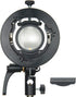 Godox S2 Speedlite Bracket for Bowens Mount, S-Type Holder Updated Version for Godox AD200Pro AD200 V1 V860II V860III V850II TT685II TT600 TT520II...