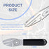 JONMON Bike Rotor Truing Fork, Bicycle Disc Alignment Wrench, 3 Slot Depths Adjustment Brake Disc Adjuster Flattening Correction Gap Regulator Rep...