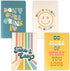 THiNKABLE Cute Notebook Set, 4 Pack Pastel Journals, 5.5 x 8.3 in, 60 Pages, Cute Pretty Inspirational Notebooks, Soft Cover Journals for Students...