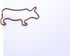 Cow Bull Shaped Paper Clips Great for Paper Clip Collectors or Office Gift - Comes in Round Tin with Lid and Gift Box (Brown 100 Count)...