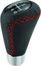 Abfer Shifter Knobs 5 Speed Manual Stick Shifting Handle Leather Gear Shift Knob for Car Motor Vehicles, Black...