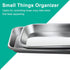 3pcs Metal Tray, Stainless Steel Tray for Tattoo Supplies, Resin, Bathroom, Lab Instrument...