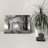 Winter Scene Canvas Wall Art: Nature Forest Landscape Prints White Snowy Trees Painting Wildlife Picture Elk Artwork for Living Room Bedroom Home ...