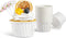 White Cupcake Liners, 200pcs Muffin Baking Cups,Ramekin Holders, Heavy Duty Oil proof Wrappers for Wedding,Birthday,Party,Baby Showers,Gift for Va...