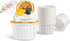 White Cupcake Liners, 200pcs Muffin Baking Cups,Ramekin Holders, Heavy Duty Oil proof Wrappers for Wedding,Birthday,Party,Baby Showers,Gift for Va...