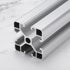 uxcell T Slot 4040 Aluminum Extrusion Profile European Standard 300mm x 40mm Linear Rail Extrusion Frame for 3D Printer, CNC, DIY (Silver Tone)...