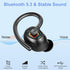 Wireless Earbud Sport, Wireless Headphones Bluetooth 5.3 Over Ear IP7 Waterproof, In Ear Wireless Earphones Sports with Dual LED Display, Bass Ove...