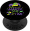 It's Mardi Gras Time Souvenir PopSockets PopGrip: Swappable Grip for Phones & Tablets...