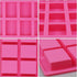 24-Cavity Rectangle Caramel Candy Silicone Molds,Chocolate Truffles Mold,Whiskey Ice Cube Tray,Grid Fondant Mould,Hard Candy Mold Pralines Gummy J...