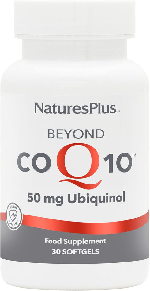 NaturesPlus Beyond CoQ10 50 mg - 30 Softgels - Provides High-Strength Ubiquinol - Supports Overall Well-Being - 30 Servings...