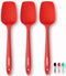 Silicone Spatula Set, High Heat Resistan Rubber Spoon Spatula, Non-Stick Spoonula with Seamless One Piece Design, Flexible Scrapers Baking Mixing ...