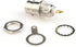 BNC Female Panel Mount Connector 25 Pcs BNC Chassis Female Nut Bulkhead Panel RF Connector Solder Jack Adapters for RG58 RG59 RG6 RF Coaxial Cable...