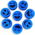 40 Pack Magnetic Whiteboard Erasers Dry Eraser Dry Erase Erasers Bulk Chalkboard Eraser Cleaner for Classroom, Office (Blue, 2 inch)...