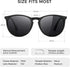 SUNGAIT Premium Vintage Round Sunglasses for Women Men Classic Retro Trendy Style...